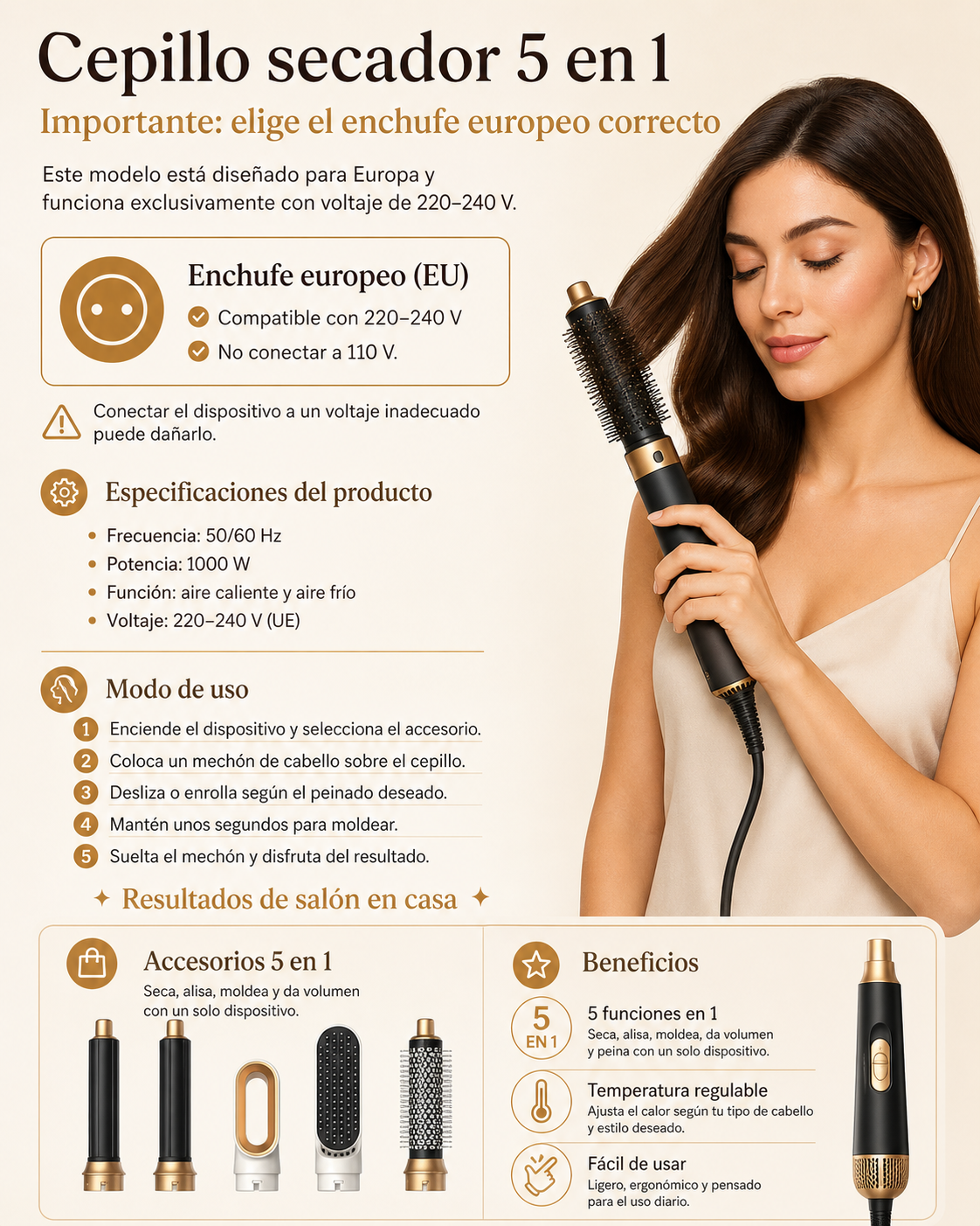 Dunila AirStyler 5 en 1